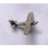 Cessna 172 Skyhawk znaczek 3D samolot na pins stare srebro (id: 195)